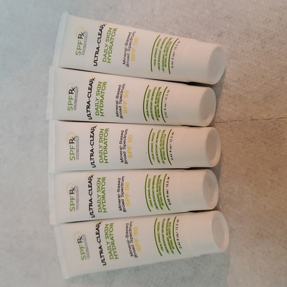 SPF RX Ultra clear Daily Skin Hydrator SPF50 mineral based broad spectrum 0.42oz - Picture 1 of 4